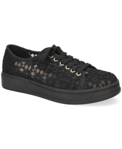 Black Embroidery Mesh