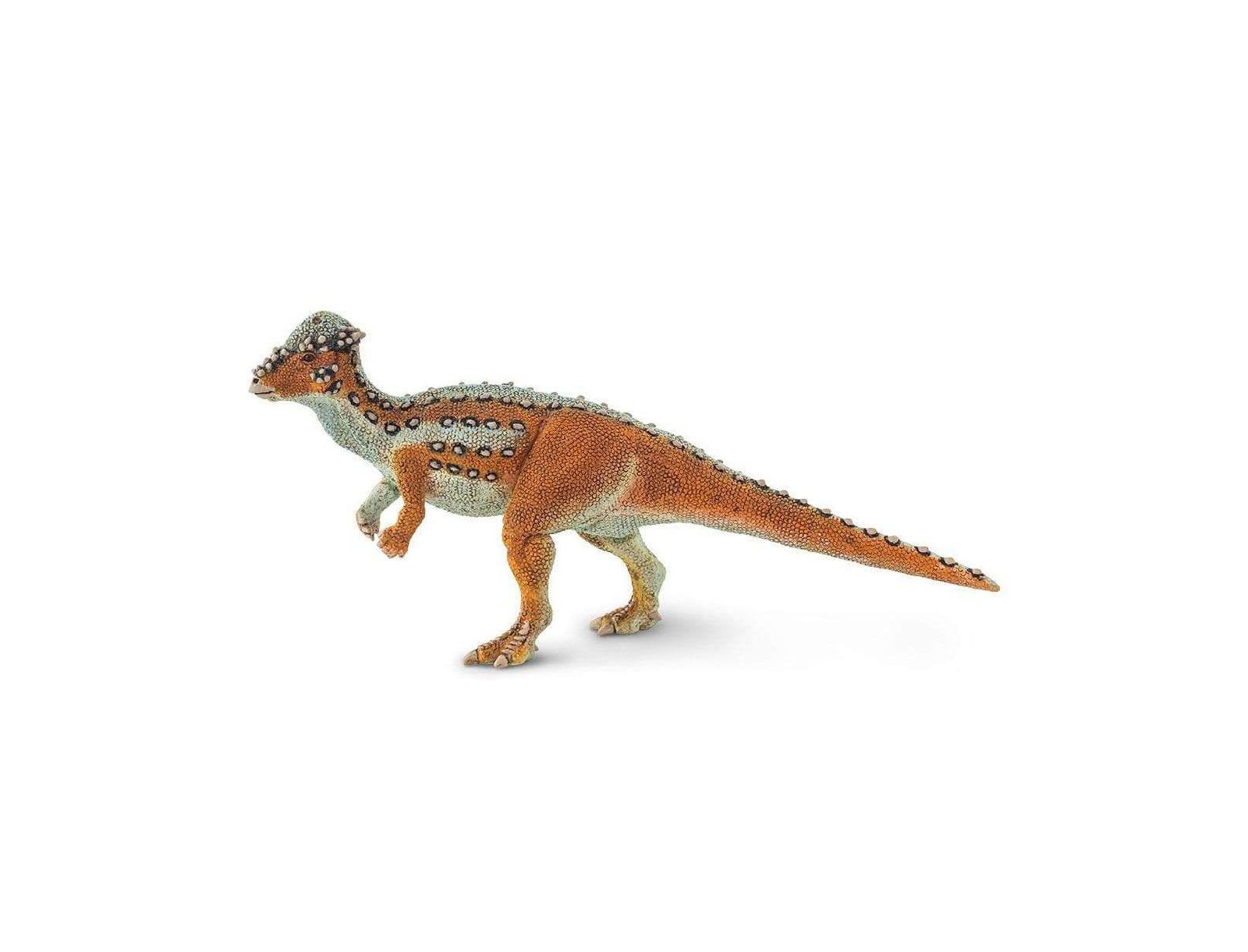 Safari Ltd. Pachycephalosaurus Hand-Painted Figurine, 1-Piece Set, Ages 3+