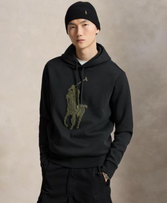 Polo Ralph Lauren мужской худи с двойным трикотажным плетением и большим логотипом