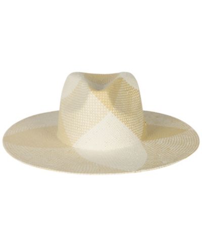 Шляпа от солнца Lauren Ralph Lauren Plaid Weave Fedora