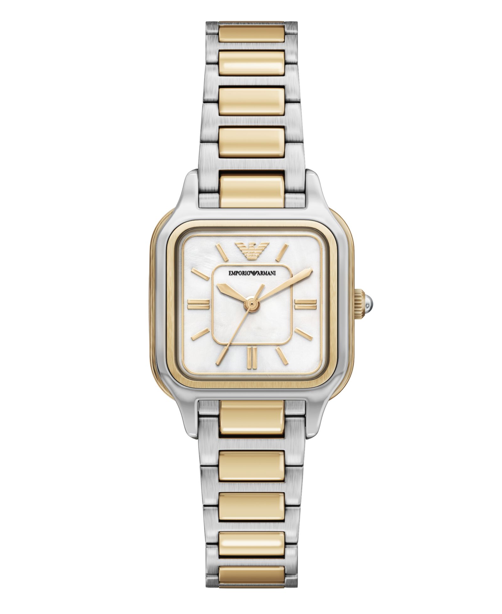 Emporio Armani Women's Quartz Three-Hand Two-Tone Stainless Steel Watch, 35mm