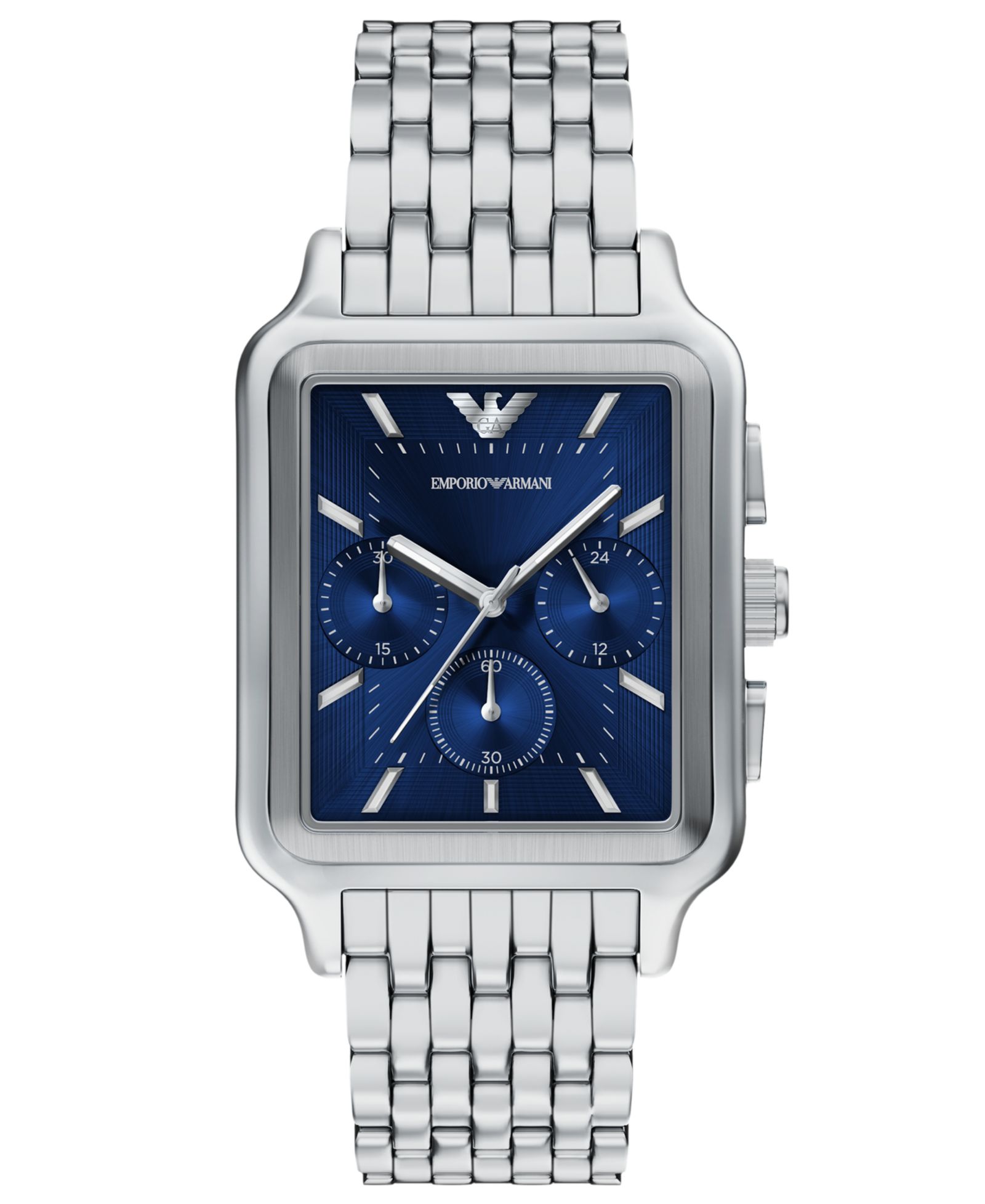 Мужские часы Emporio Armani Quartz Chronograph Silver Stainless Steel 38mm