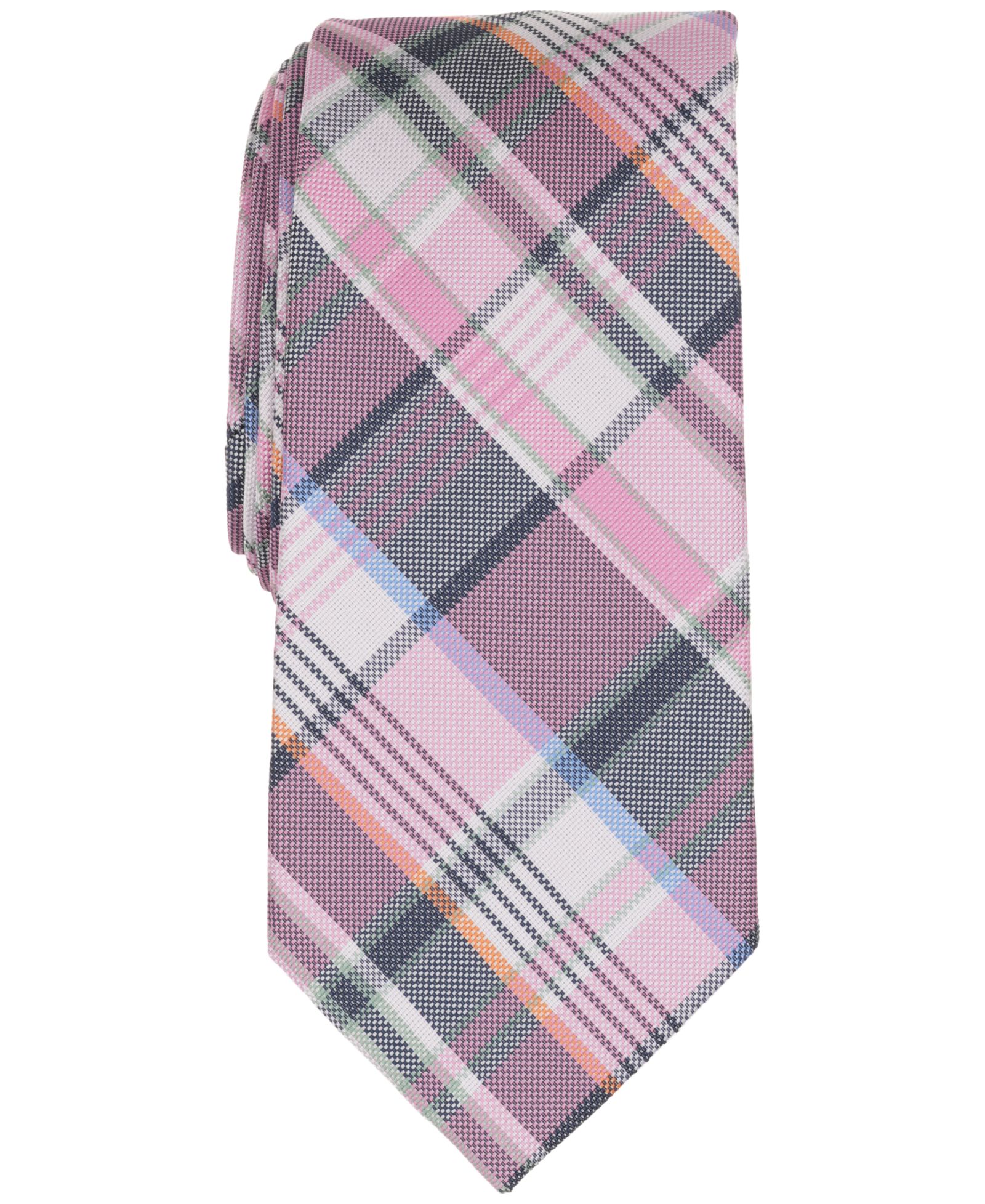 Club Room Men's Meier Plaid Pattern Tie, Macy's Exclusive