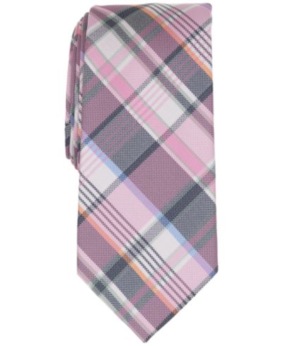 Club Room Men's Meier Plaid Pattern Tie, Macy's Exclusive