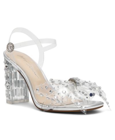 Betsey Johnson Женские сандалии Pratt Bow с блочным каблуком