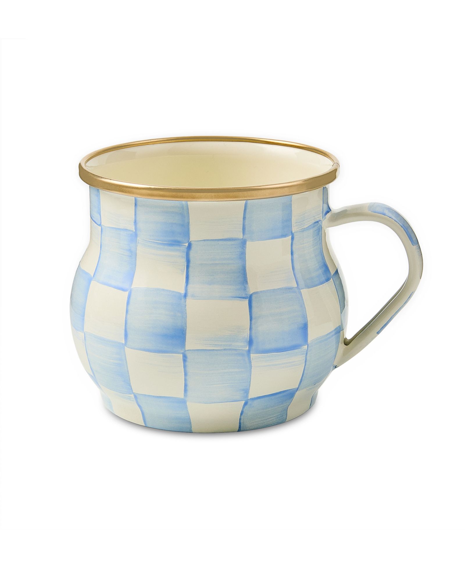 MacKenzie-Childs Sky Check Mug