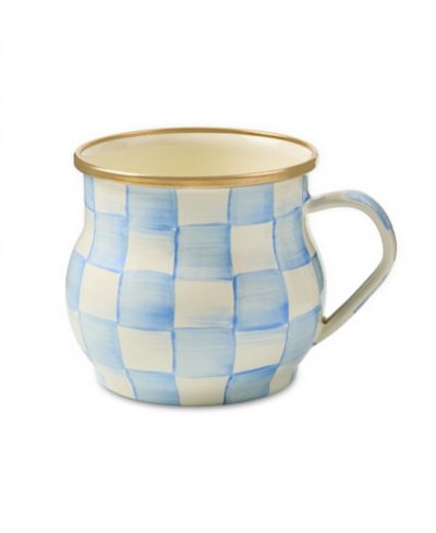 MacKenzie-Childs Sky Check Mug
