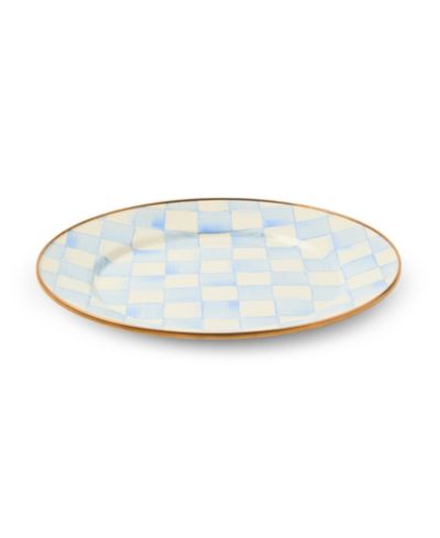 Тарелка MacKenzie-Childs Sky Check 10"