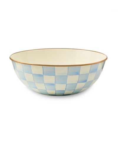 MacKenzie-Childs миска Sky Check Extra Large