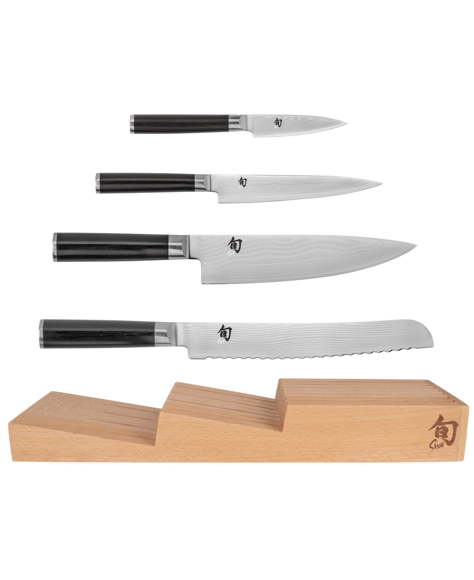 Набор ножей Shun Classic 5-Piece для хранения в ящике