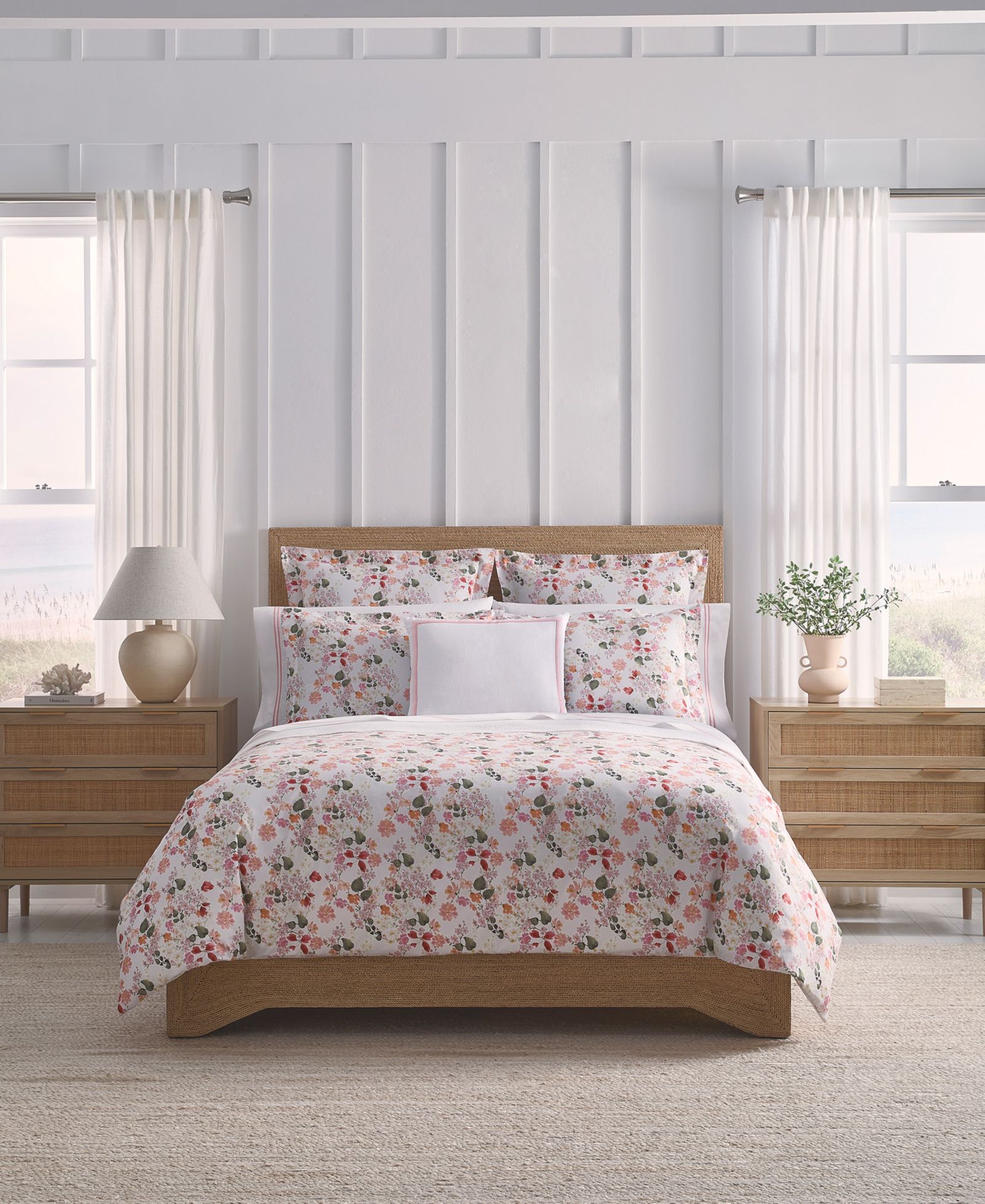 Пододеяльник SFERRA Petali Floral Cotton Full/Queen