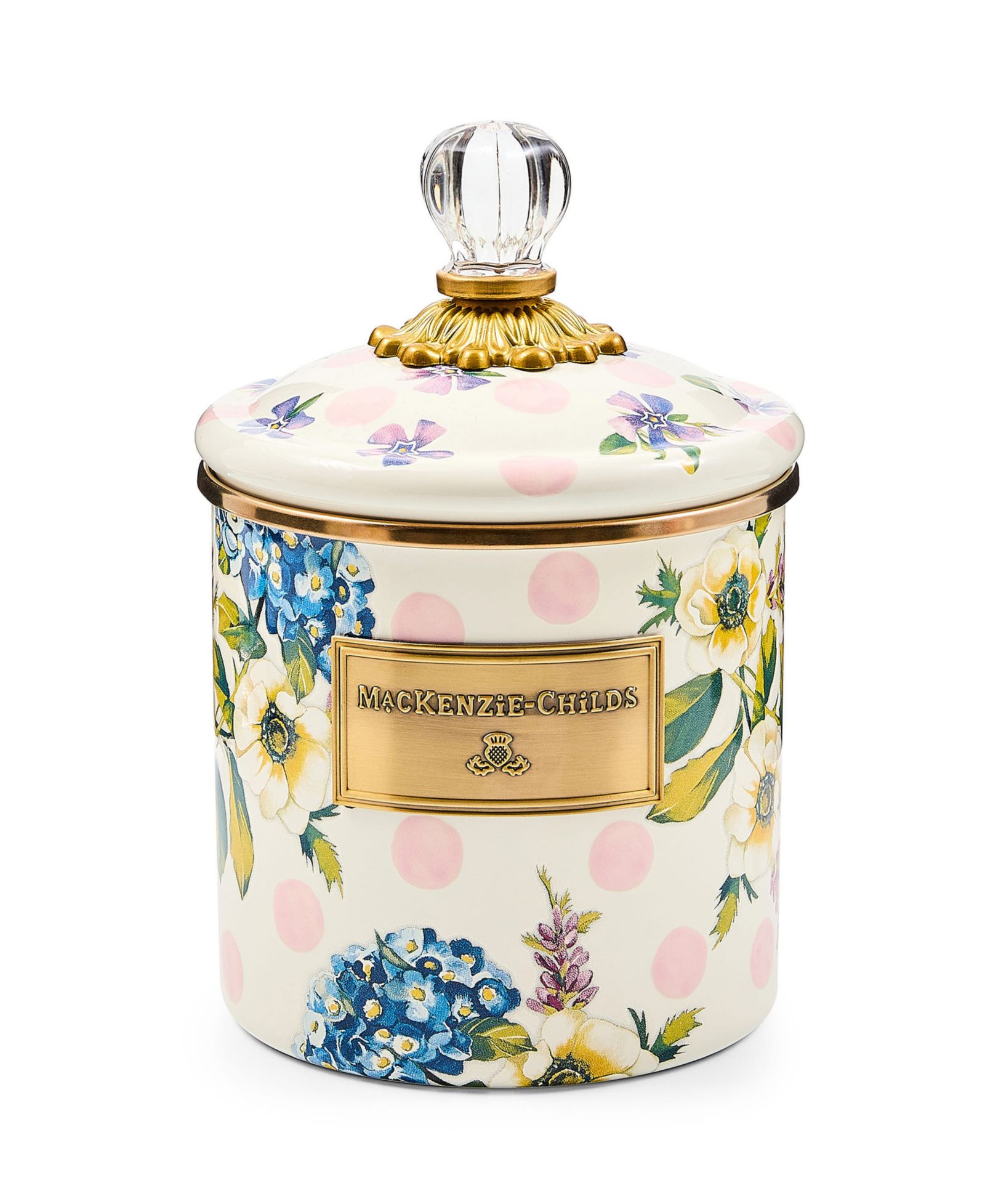 Маленькая банка MacKenzie-Childs Wildflowers 38 oz.