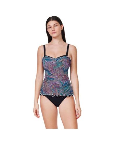 Женский топ-танкни Layla Tricolore E-Cup от Profile by Gottex