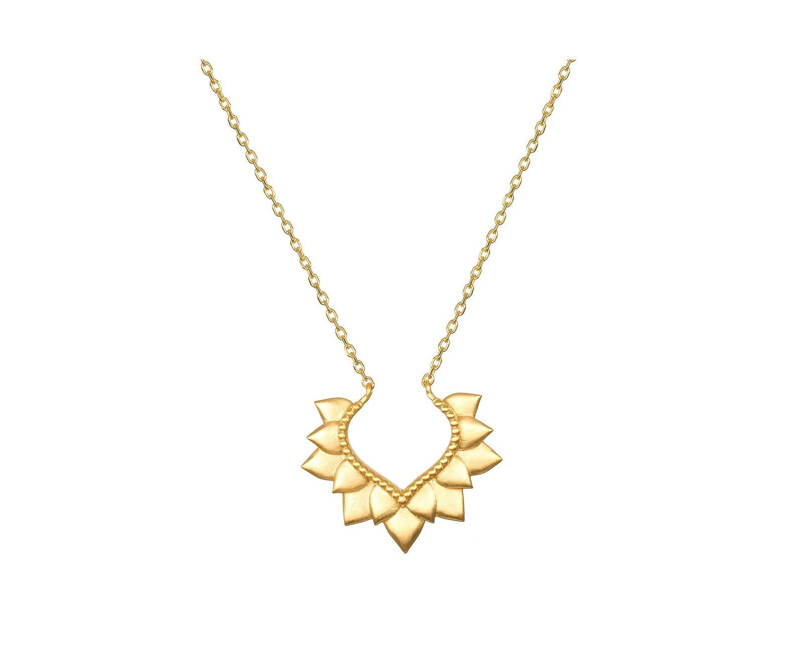 Ожерелье Satya Jewelry Blooming Love Lotus Motif