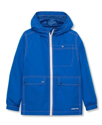 Lands' End Kids Water Resistant Ocean Breeze Jacket
