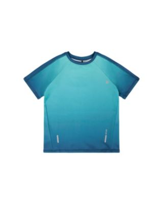 Спортивный топ Deux par Deux Boy Short Sleeve Polyester Teal Gradient