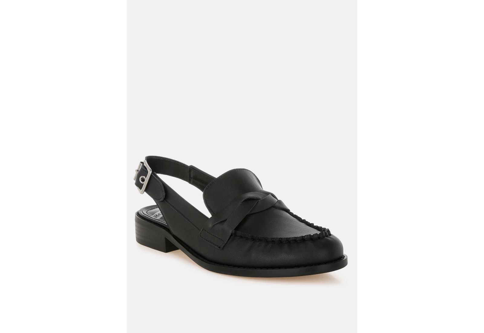 Rag & Co Women's Jemykin Genuine Leather Loafer Sandals