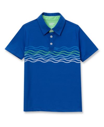 Wavy/nautical blue