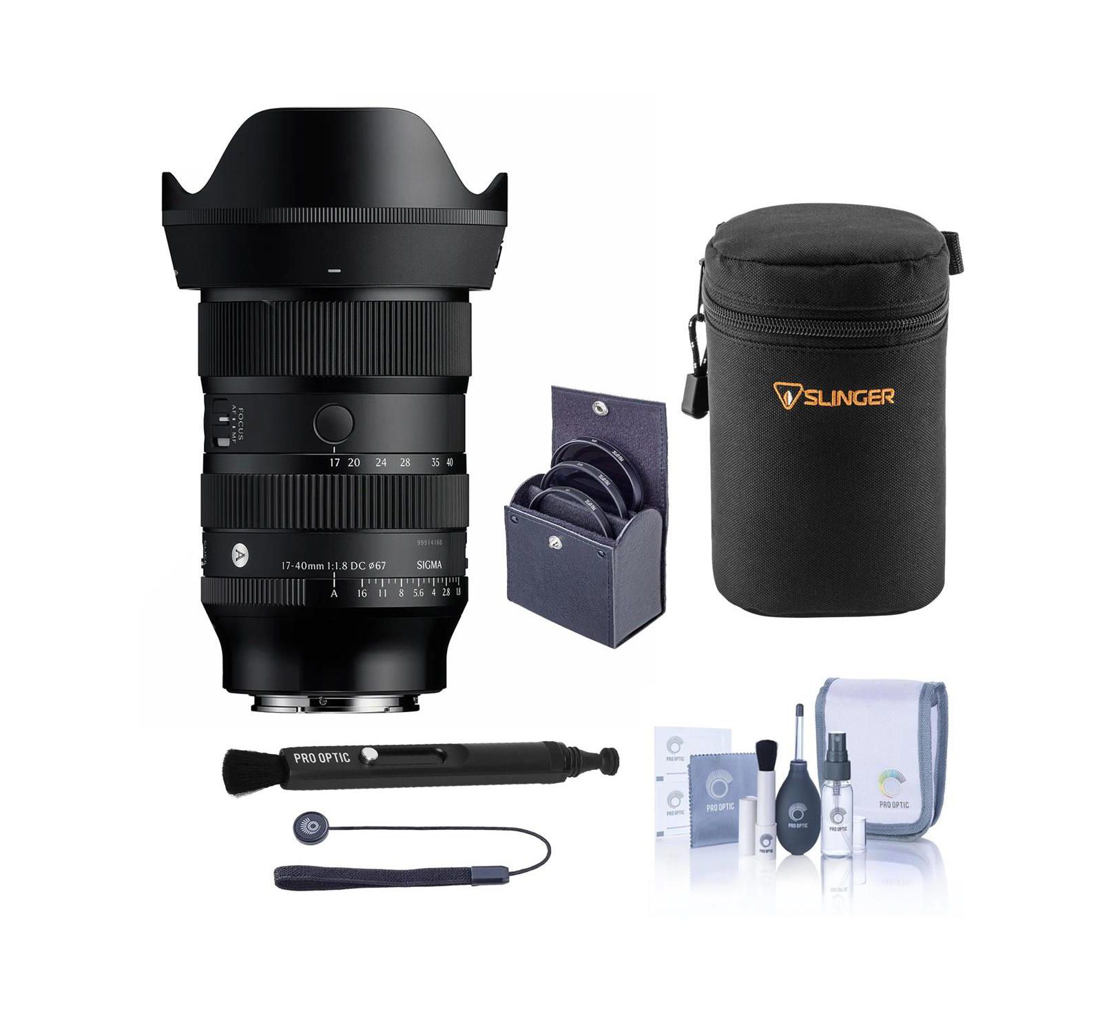 Sigma 17-40mm f/1.8 DC Art Constant F1.8 Aperture Inner Zoom Lens for Sony E