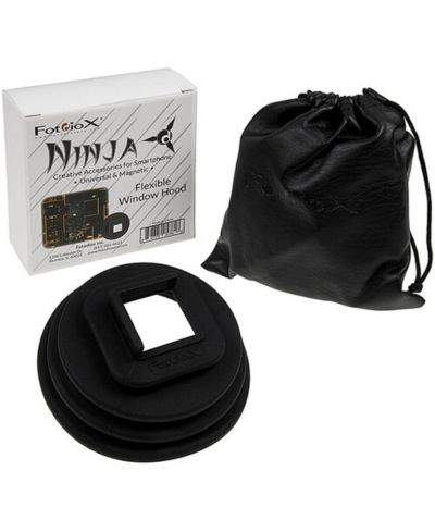 Гибкий блендер Fotodiox Ninja Window Hood для смартфонов