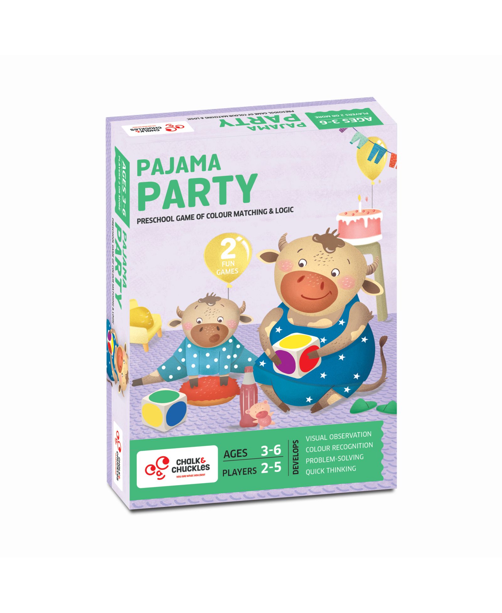 Игра Chalk & Chuckles - Pajama Party