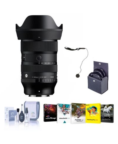 Sigma 17-40mm f/1.8 DC Art объектив для Fujifilm X с комплектом фильтров 67mm, ПО, колпачком и набором для чистки