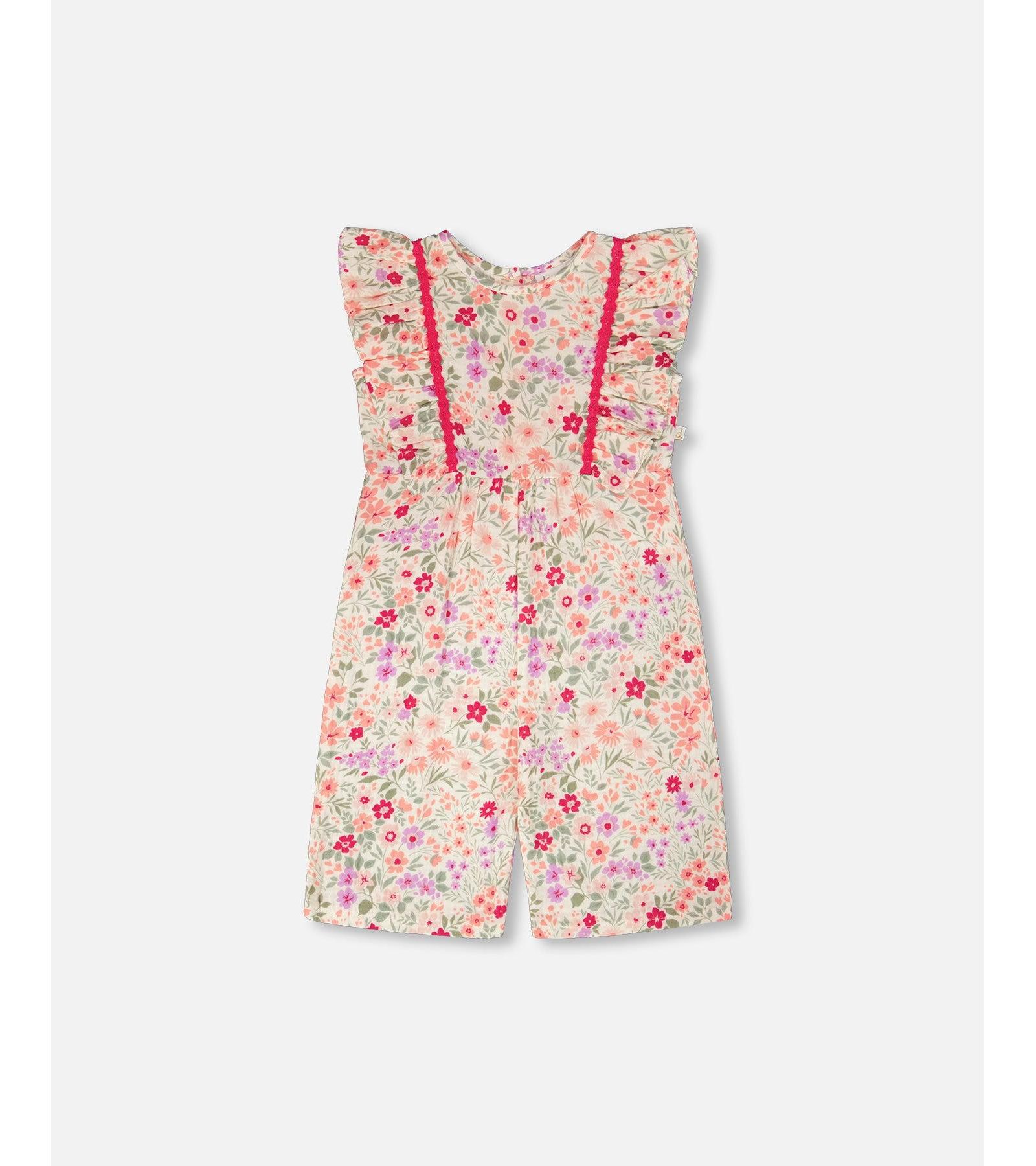 Deux par Deux Big Girls Muslin Jumpsuit