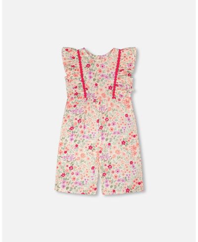 Deux par Deux Big Girls Muslin Jumpsuit