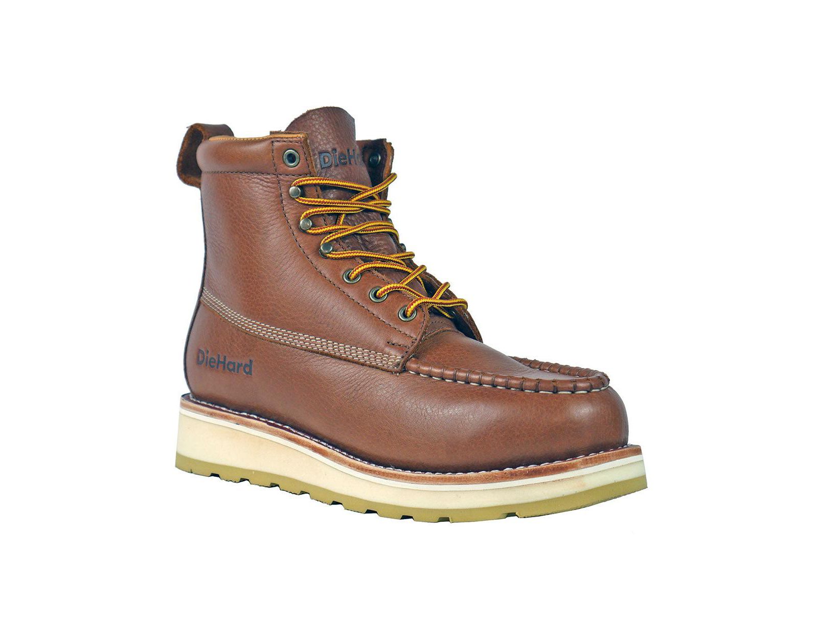 DieHard Men's Malibu 6 Inch Rust Composite Toe Work Boot