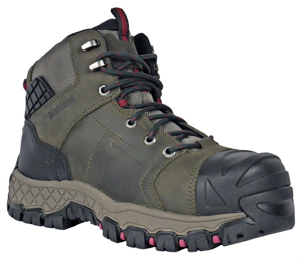 DieHard Men's Comet Composite Toe Waterproof Work Boot