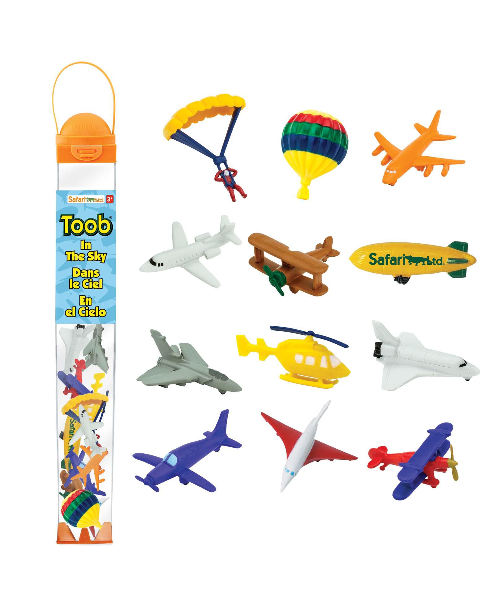 Safari Ltd. In The Sky High-Flying Adventure TOOB, набор фигурок