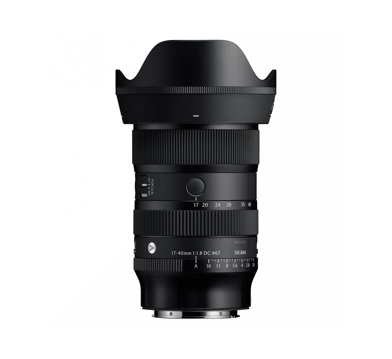 Sigma 17-40mm f/1.8 DC Art Lens, L Mount
