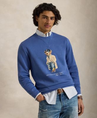 Мужская флисовая толстовка Polo Ralph Lauren с медведем Polo Bear