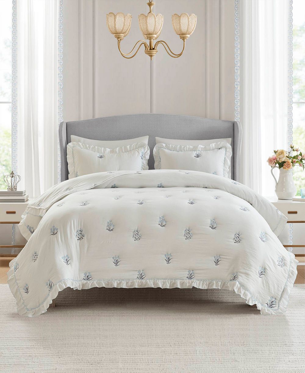 Intelligent Design комплект из 3 одеял Aglaia Floral, Full/Queen