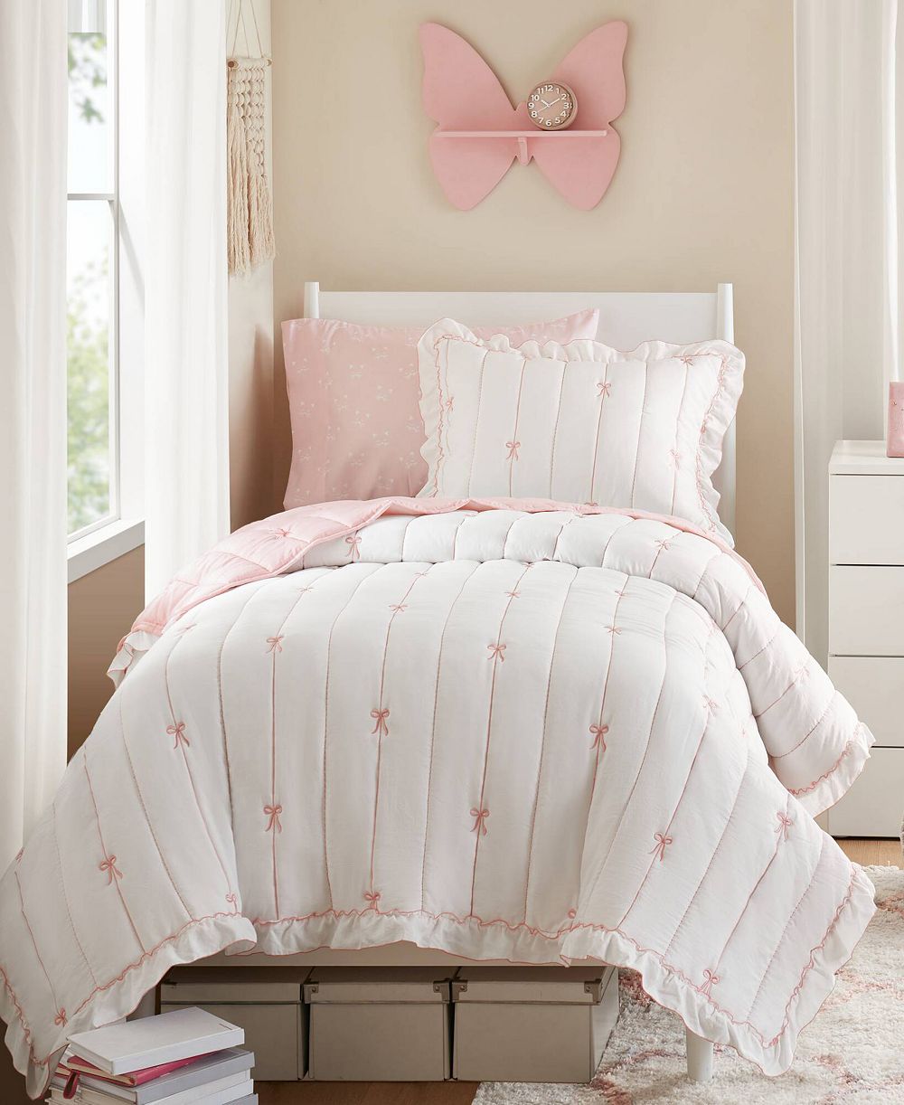Комплект из 2-х стеганых покрывал Intelligent Design Liv Microfiber Down-Alternative, Twin/Twin XL