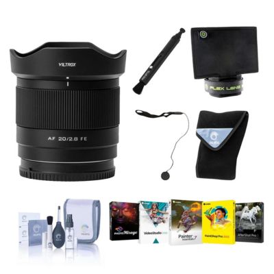 Объектив Viltrox AF 20mm f/2.8 для Sony E с набором ПО и чистящим набором