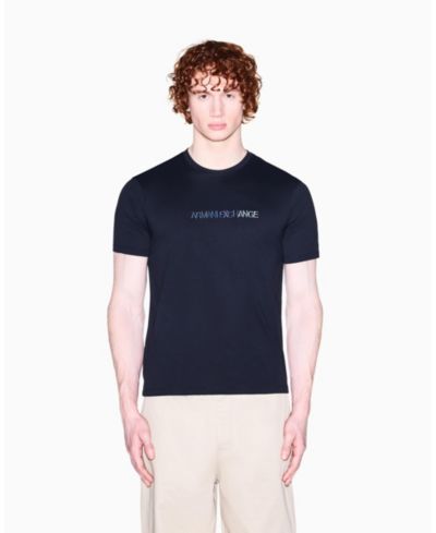 Мужская футболка A|X Armani Exchange с радужным логотипом