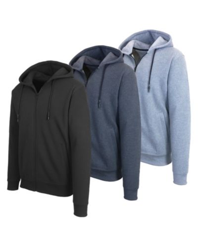 Мужской худи Blue Ice Full Zip, 3 шт.