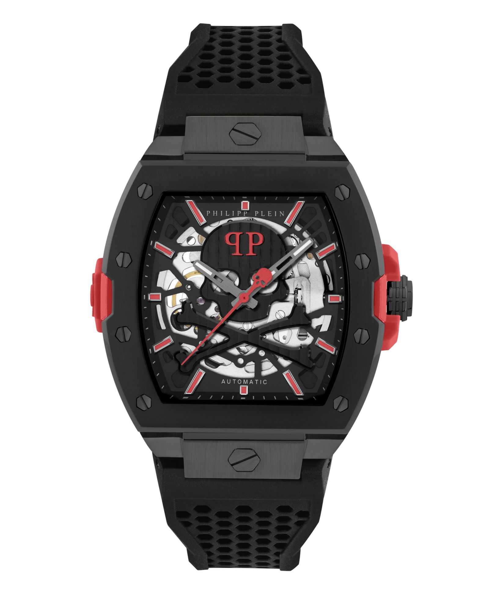 Philipp Plein Men's The Keleton 2.0 IP Black Stainless Steel Bracelet Watch, 44mm