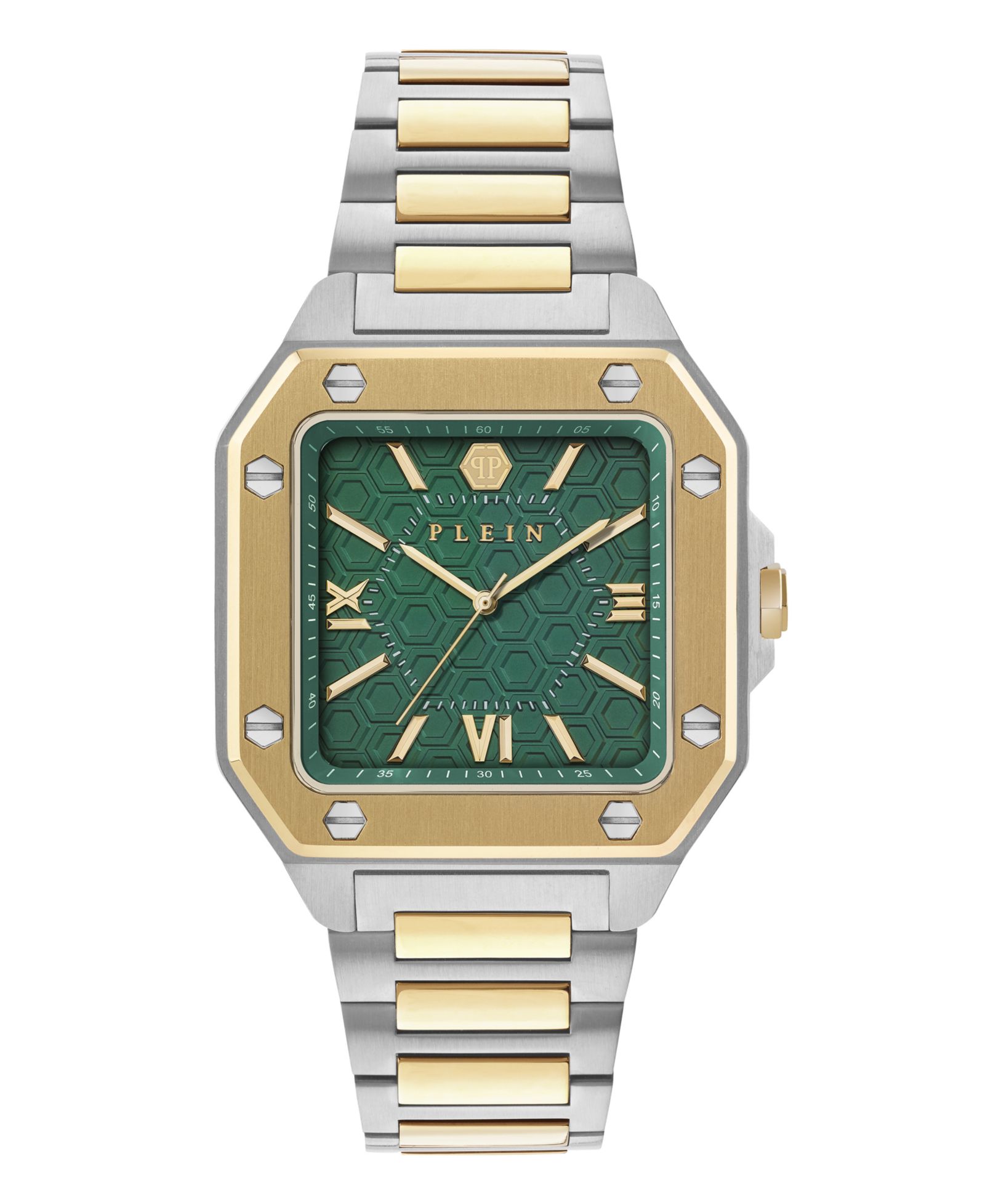 Philipp Plein Men's Plein Edge Two-Tone Stainless Steel Bracelet Watch, 42mm