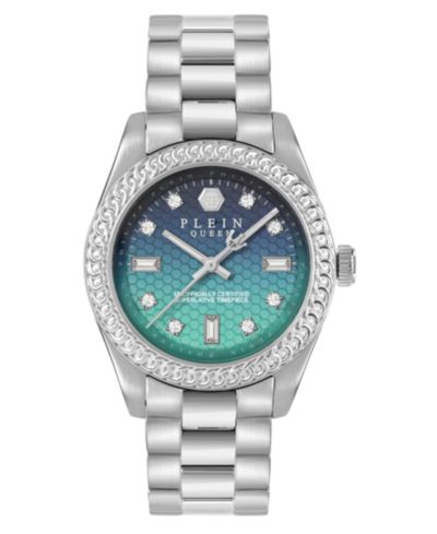Женские наручные часы Philipp Plein Queen Silver, нержавеющая сталь, 36mm
