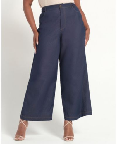 Женские джинсы ESTELLE Women's Dakota High Rise Wide-Leg Denim Jean