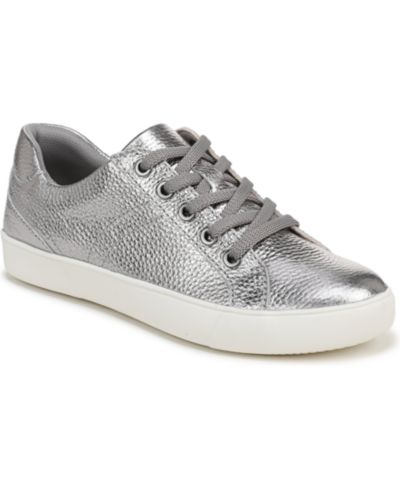 Pewter Metallic Leather