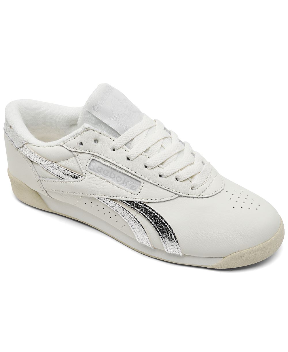 Reebok Women's Freestyle Lo Lifestyle Low-Top 80s-Inspired Sneakers from Finish Line
