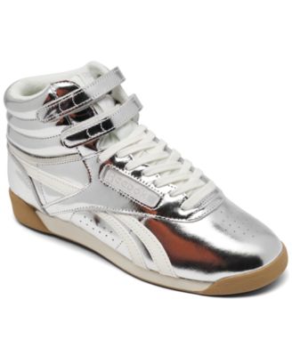 Reebok Freestyle High-Top Double-Strapped Sneakers, Style no. 272227 from Finish Line