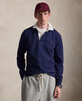 Polo Ralph Lauren мужская поло-рубашка с регби-воротником