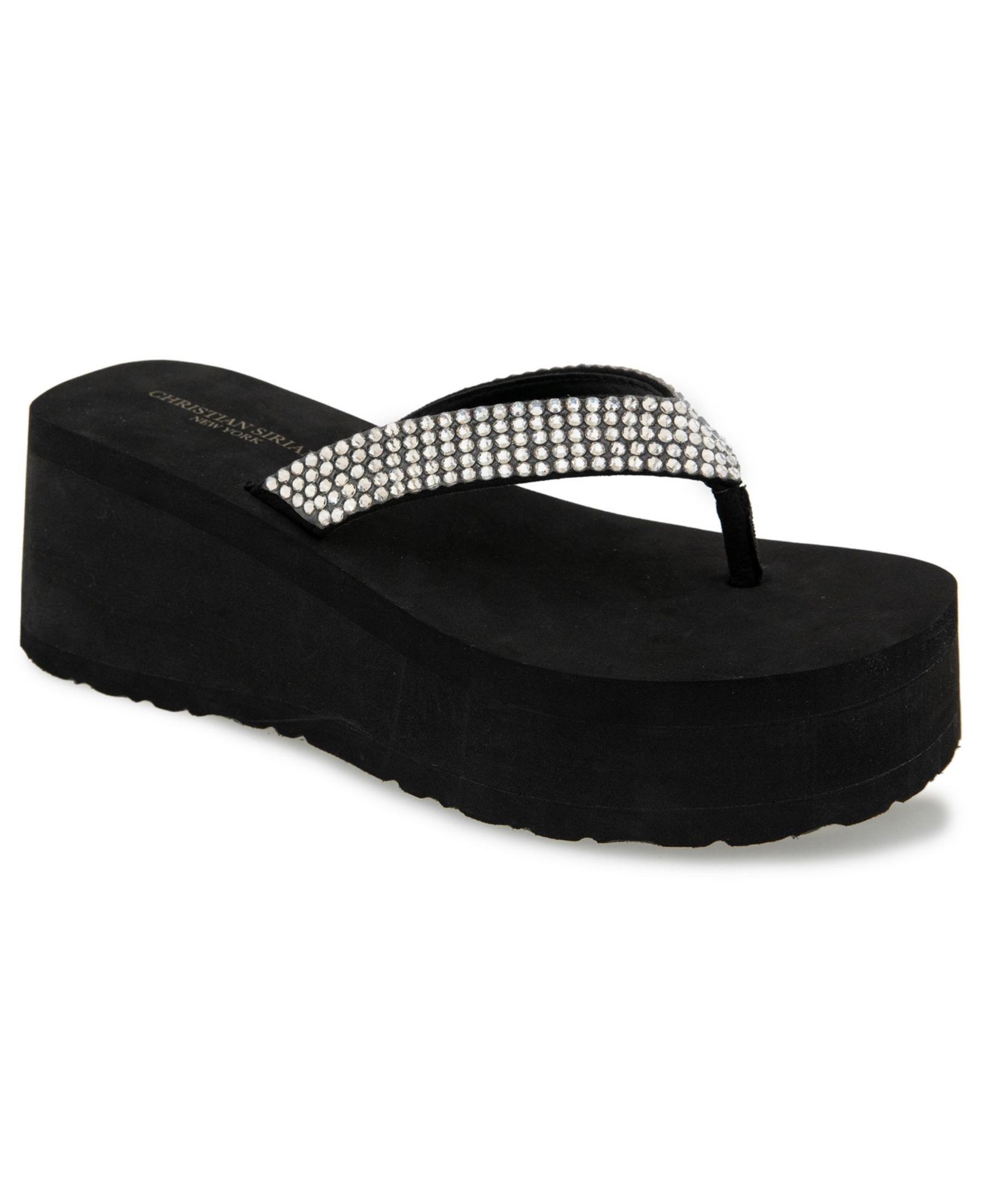 Christian Siriano Женские Filix wedge flip-flop