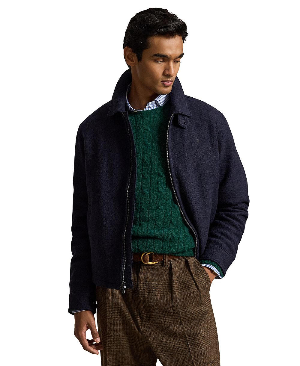 Polo Ralph Lauren Men's Langdon Tweed Regular-Fit Wool Jacket