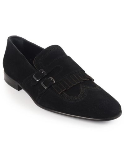 VELLAPAIS Мужские туфли Monk Wingtip Slip-On Nexus
