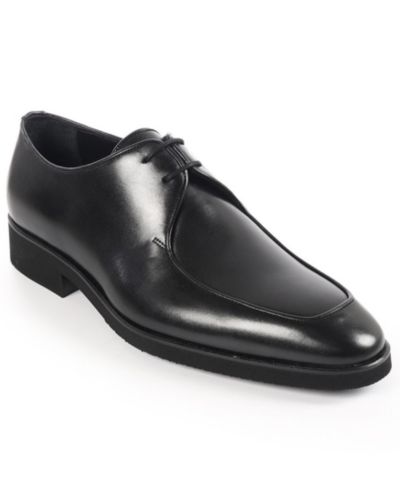 VELLAPAIS Men's Classic Leather Derby Shoes